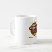 Strong Mom Queen Gold Crown Coffee Mug コーヒーマグカップ (正面左)