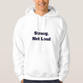 Strong, Not Loud パーカ