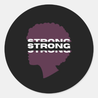 Strong ⎢Personalized Sticker ラウンドシール
