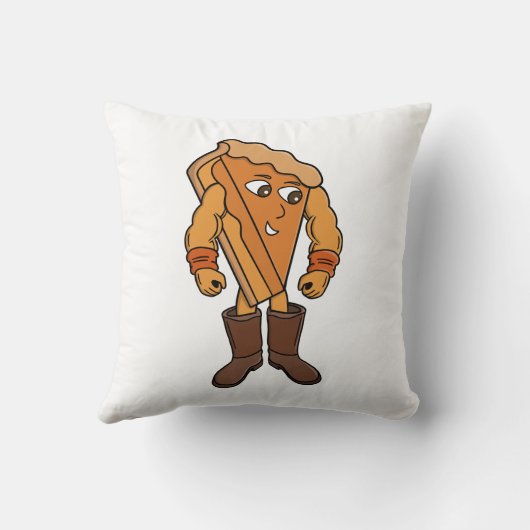 Strong Pie Wearing Boots クッション (裏面)