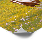 Strong Sweet Horse and Scripture 2 Timothy 1:7 ポスター (角)