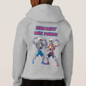 Strong to the Bone – Funny Skeleton Muscle Design (裏面)