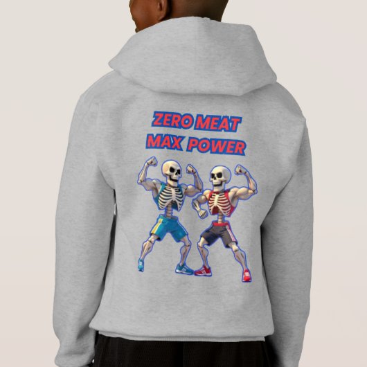 Strong to the Bone – Funny Skeleton Muscle Design (裏面)