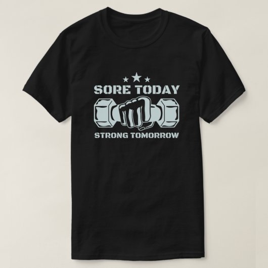 Strong Tomorrow Men's Fitness T-Shirt Tシャツ (デザイン正面)