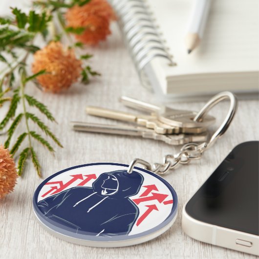 Strong Trader’s Key Holder キーホルダー (正面右)