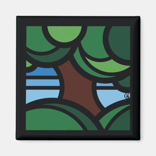 Strong Tree マグネット (正面)