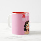 Strong Woman Strong Soul Mug – Inspirational Gift ツートーンマグカップ (正面左)