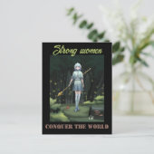 Strong women ポストカード (スタンド正面)
