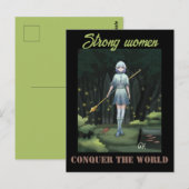 Strong women ポストカード (正面/裏面)
