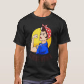 strong women power tシャツ (正面)