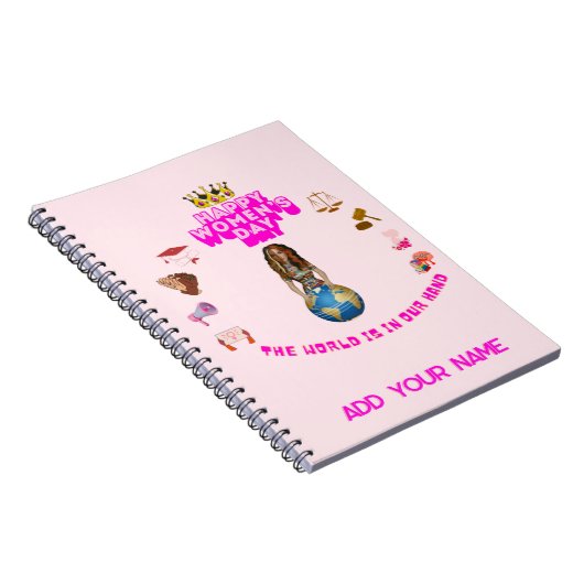 Strong Women Unity And Empowerment  ノートブック (右側)