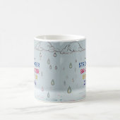 Stronger Brighter Better 2026 | Surreal Sketch Art コーヒーマグカップ (中央)