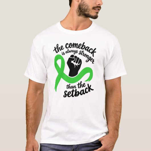 Stronger Comeback Non Hodgkin’s Lymphoma Survivor  Tシャツ (正面)