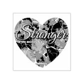Stronger in the Broken Places ラバースタンプ (インプリント)