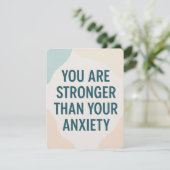 Stronger Than Anxiety – Motivational Card 招待状 (スタンド正面)