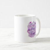 Stronger Than Cancer Inspirational Mug – Hope & En コーヒーマグカップ (正面右)