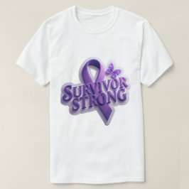 *Stronger Than Cancer Inspirational T-Shirt – Hope Tシャツ