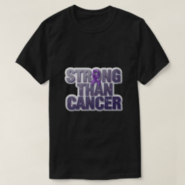 *Stronger Than Cancer Inspirational T-Shirt – Hope Tシャツ
