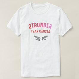 Stronger Than Cancer Shirt – Bold Awareness Warrio Tシャツ