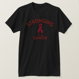 Stronger Than Cancer Shirt – Premium Print Detail  Tシャツ