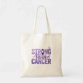 Stronger Than Cancer Tote Bag | Cancer Awareness   トートバッグ