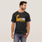 Stronger Than Yesteday Men's Fitness T-Shirt Tシャツ (正面フル)