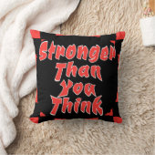 Stronger Than You Think クッション (ブランケット)