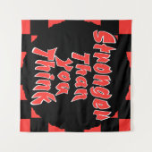 Stronger Than You Think タペストリー (正面(横))