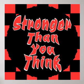 Stronger Than You Think ポスター