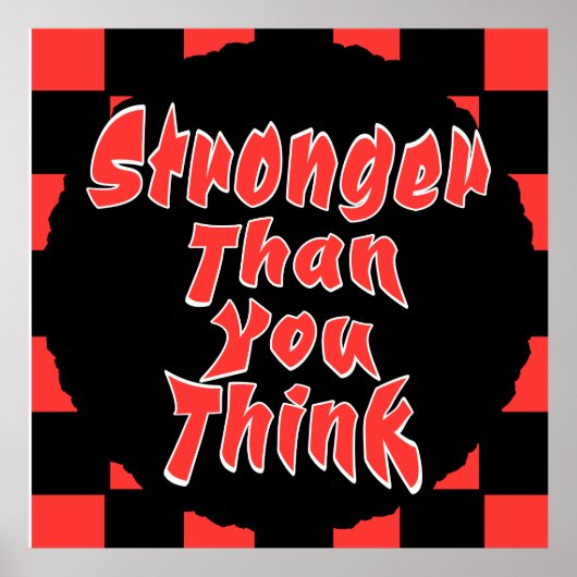 Stronger Than You Think ポスター (正面)