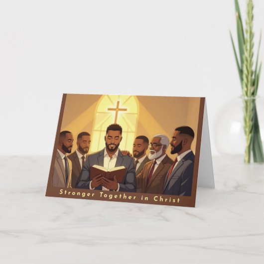 Stronger Together in Christ Greeting Card シーズンカード (正面)