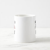 Stronger With Every Beat Heart Coffee Mug コーヒーマグカップ (中央)