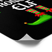 Strongest Elf Matching Family Group Christmas Part ポスター (角)