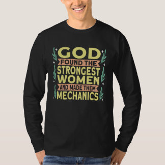 Strongest Mechanic Mechanics Car Mechanic Tシャツ