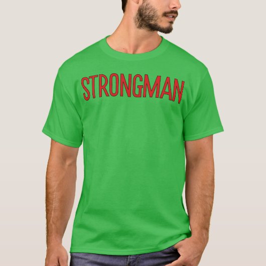 Strongman 70s boy tシャツ (正面)