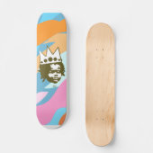 strongskateboardの迷彩柄02 スケートボード (正面)