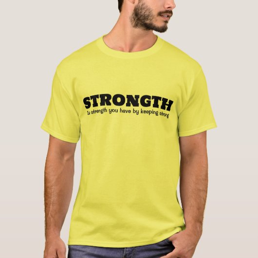 STRONTH Tシャツ (正面)