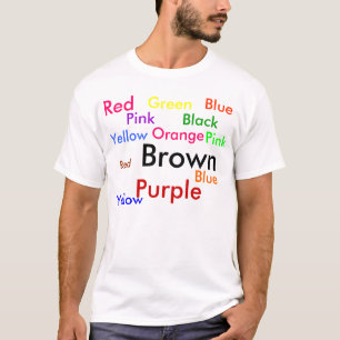 Stroopテストティー-氏 Tシャツ