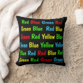 Stroopテストポスター クッション (ブランケット)