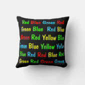 Stroopテストポスター クッション (裏面)