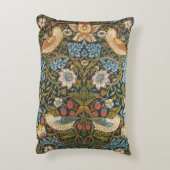 Stroverry Thieves by William Morris、ヴィンテージアート アクセントクッション (裏面(縦))