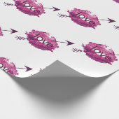 "Struck by Love" Cupid's Arrow Gift Wrap ラッピングペーパー (角)