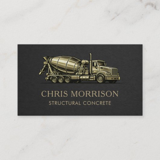 Structural Concrete Services Professional  名刺 (正面)