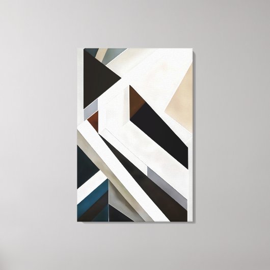 Structural Geometry キャンバスプリント (正面)