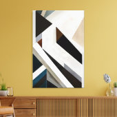 Structural Geometry キャンバスプリント (インサイチュ (リビング))