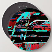 Structural Interference – Abstract Art Button 缶バッジ (正面&裏面)