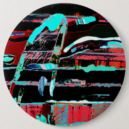 Structural Interference – Abstract Art Button 缶バッジ
