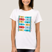Structure of DNA Molecule , Biology Science Gift  Tシャツ (正面)