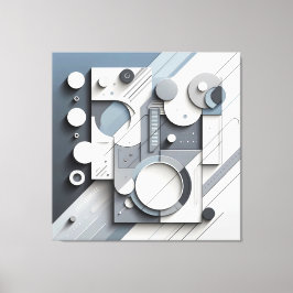 Structured Dimensional Flow キャンバスプリント