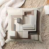 Structured Geometric Blocks  クッション (ブランケット)